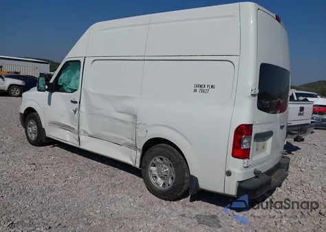 2021 Nissan Nv Cargo Nv2500 Hd Sv High Roof V8 z USA, uszkodzony, nr VIN 1N6AF0LY7MN802488